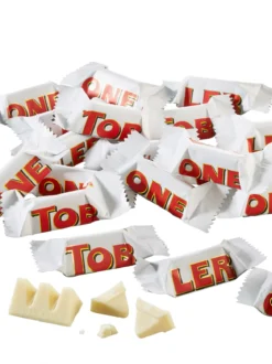 Weiße Toblerone-Minis