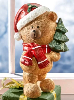 Weihnachtsbär mit Tanne