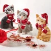 Weihnachtskätzchen-Trio