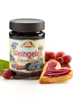Weingelee Rebsorte „Regent“