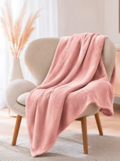 Wohndecke „Olbia“, Rosé